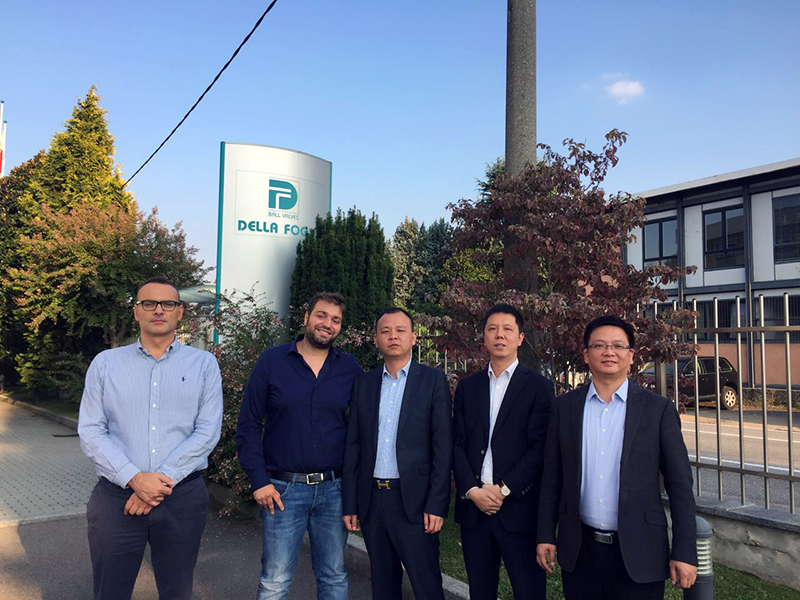 江蘇卡特斯與意大利DELLA FOGLIA合作風采展示