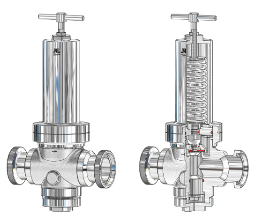 德國Niezgodka進(jìn)口衛(wèi)生級(jí)壓力控制閥    Typ 80 SKS